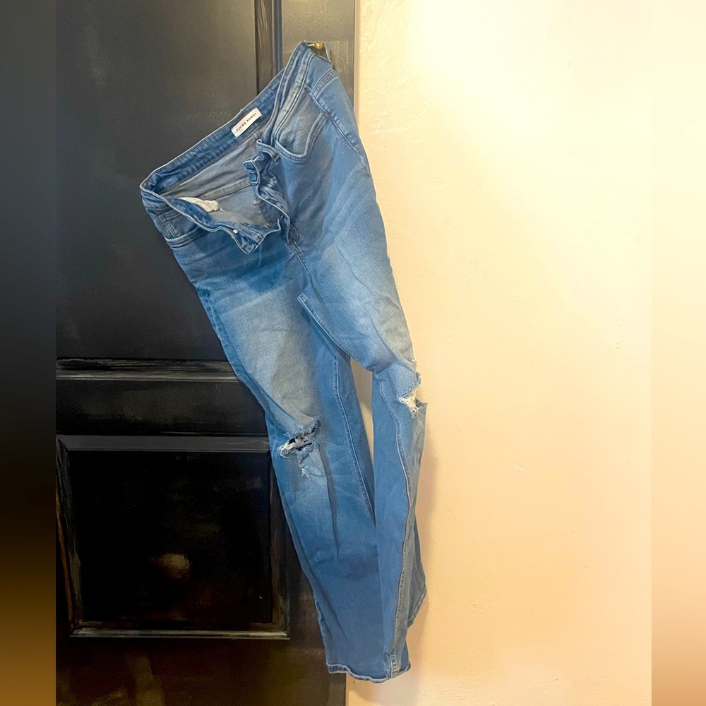 FLYING MONKEY low waisted, flare legged jeans